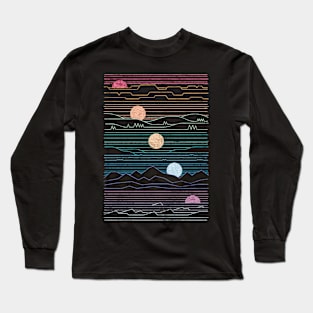 sunset nature sunrise Long Sleeve T-Shirt